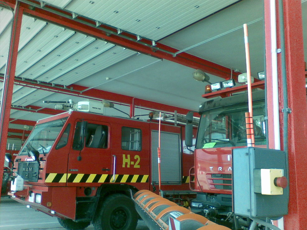 Reforma del servei d'extinció d'incendis a l'Aeroport de Girona